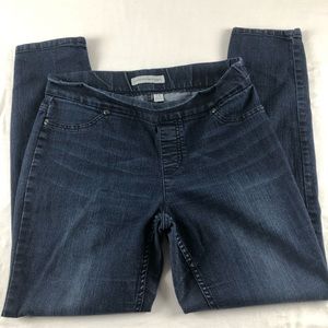 Chico’s Platinum 1.5 Pull On Jeggings Jeans M/10